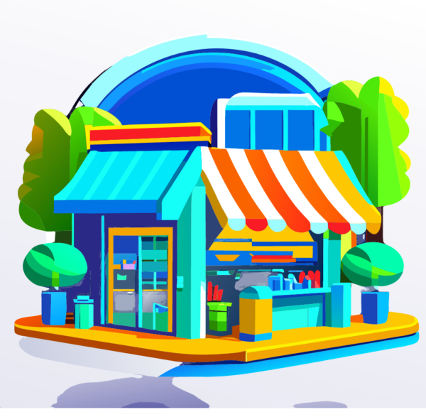 shop-sale-equipment-blue-green-orange